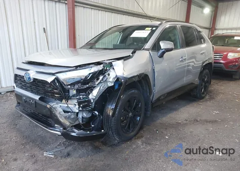 2022 Toyota Rav4 Hybrid Se из США, поврежденный, VIN 4T3T6RFV2NU079127